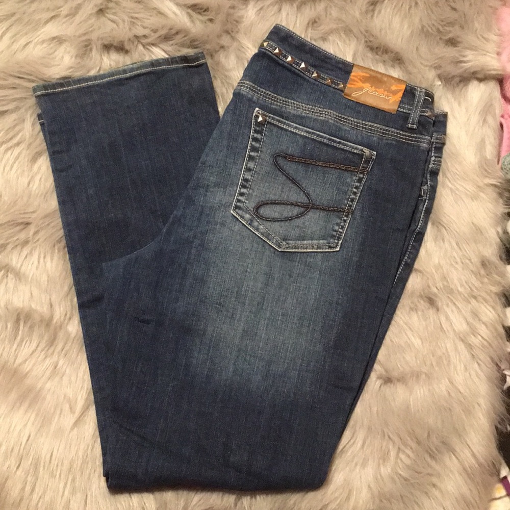 Seven 7 jeans size 24 studded straight leg